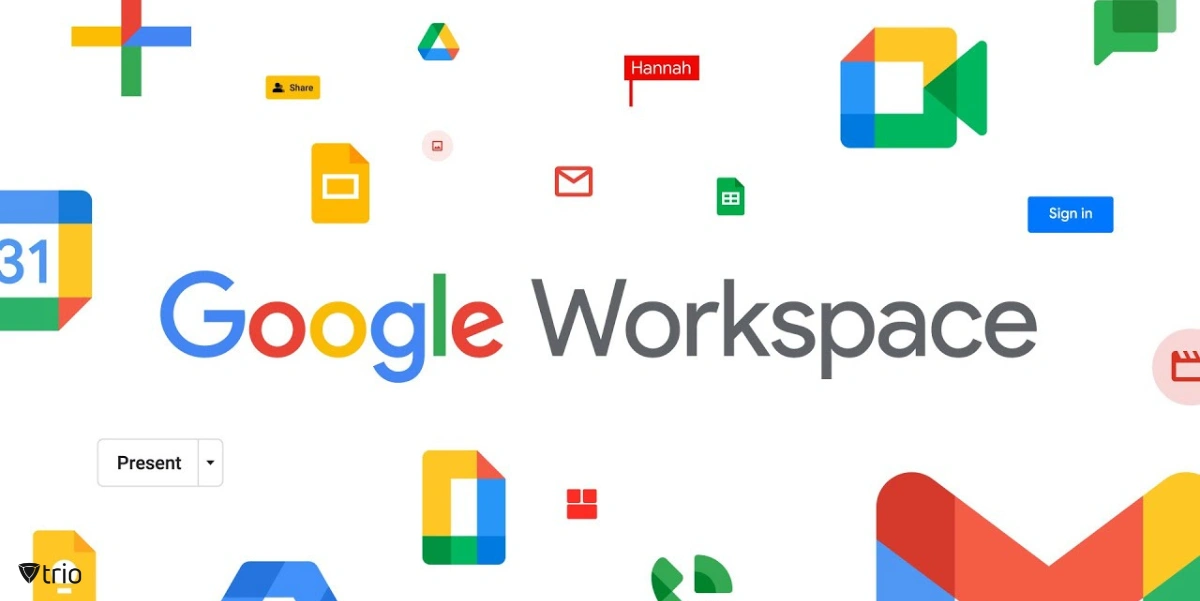 Haupttools und Funktionen von Google Workspace