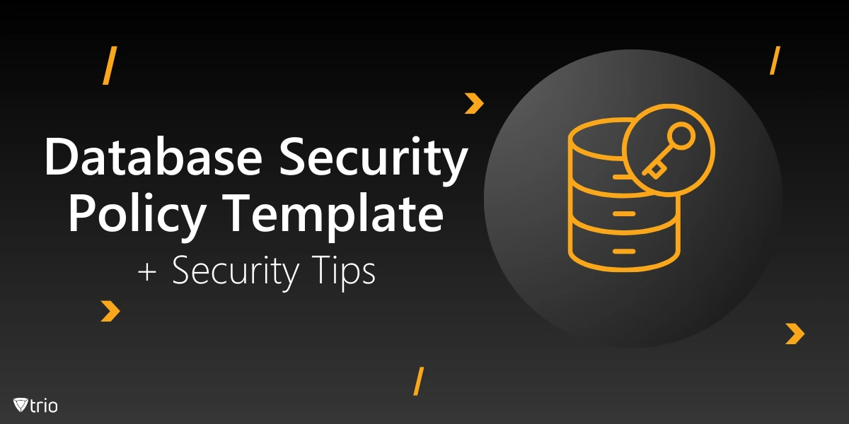 Free Database Security Policy Template + Security Tips